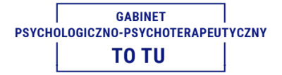 logo To Tu Gabinet Psychologiczno-Psychoterapeutyczny Magdalena Rejmer